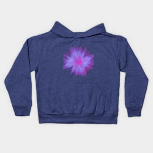 Galaxy Spiral Fractal Kids Hoodie